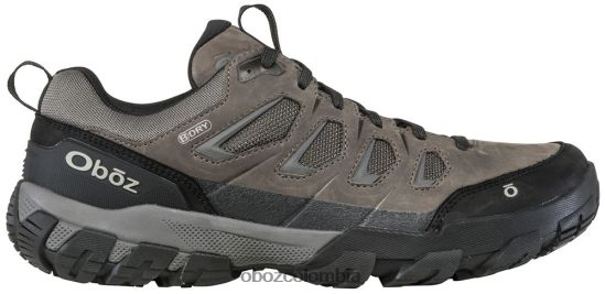 zapatos co Oboz hombres diente de sierra x baja resistencia al agua carbón PV48V415