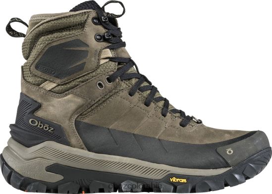 zapatos co Oboz hombres bangtail medio aislado impermeable sedimento PV48V468
