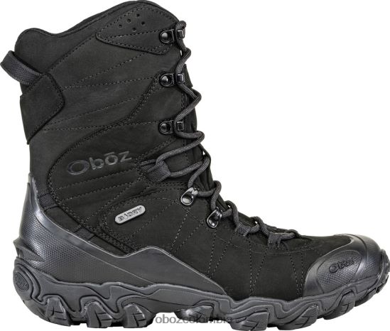 zapatos co Oboz hombres bridger 10'' aislado impermeable Mar Negro PV48V473