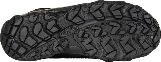 zapatos co Oboz hombres bridger 8\'\' aislado impermeable Mar Negro PV48V471