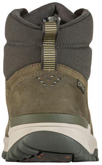 zapatos co Oboz hombres andesita con aislamiento medio impermeable gris PV48V463