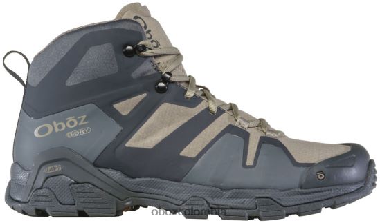 zapatos co Oboz hombres arete medio impermeable deslizamiento de montaña PV48V4201