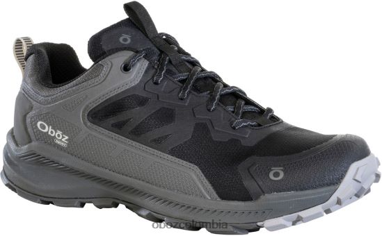 zapatos co Oboz hombres catabático bajo impermeable Mar Negro PV48V42