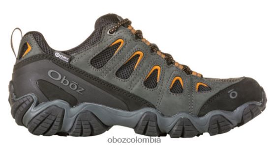 zapatos co Oboz hombres diente de sierra ii bajo impermeable sombra/fresa PV48V428