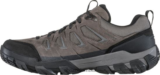 zapatos co Oboz hombres diente de sierra x baja resistencia al agua carbón PV48V415