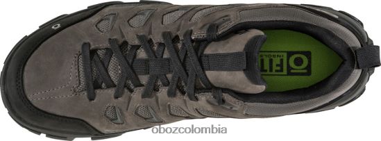 zapatos co Oboz hombres diente de sierra x baja resistencia al agua carbón PV48V415