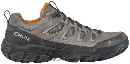 zapatos co Oboz hombres diente de sierra x bajo gris brumoso PV48V423