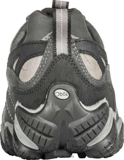 zapatos co Oboz hombres firebrand ii bajo impermeable gris PV48V438