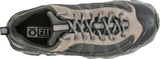 zapatos co Oboz hombres firebrand ii bajo impermeable gris PV48V438