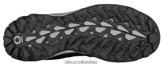 zapatos co Oboz hombres sypes cuero medio impermeable sombra dk PV48V440