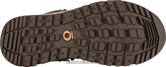 zapatos co Oboz mujer cedro con aislamiento medio impermeable morilla PV48V4181