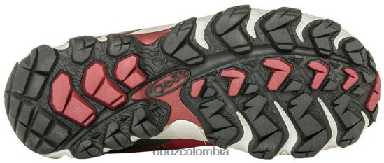 zapatos co Oboz mujer bridger medio impermeable río rojo PV48V4131