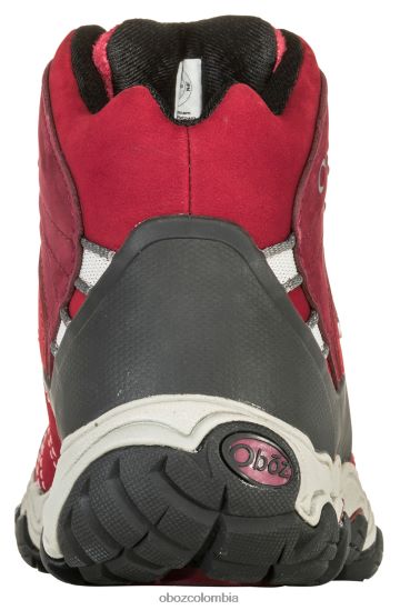 zapatos co Oboz mujer bridger medio impermeable río rojo PV48V4131