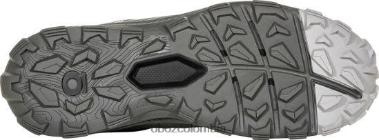 zapatos co Oboz mujer catabático bajo impermeable Mar Negro PV48V499