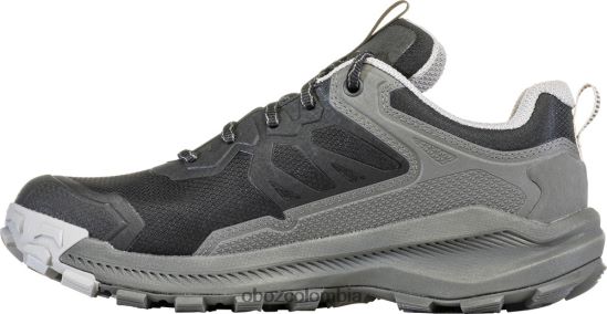 zapatos co Oboz mujer catabático bajo impermeable Mar Negro PV48V499