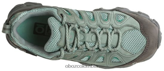 zapatos co Oboz mujer diente de sierra ii bajo impermeable musgo pálido PV48V4119