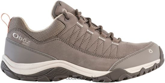 zapatos co Oboz mujer ousel bajo impermeable piedra cndr PV48V4124