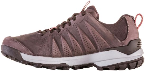 zapatos co Oboz mujer sypes bajo cuero impermeable grano de pimienta PV48V4147