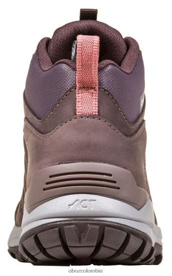 zapatos co Oboz mujer sypes cuero medio impermeable grano de pimienta PV48V4138