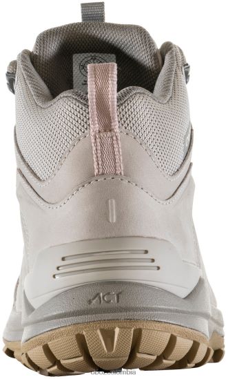 zapatos co Oboz mujer sypes cuero medio impermeable leopardo de las nieves PV48V4141