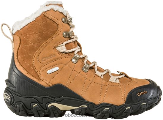 zapatos co Oboz mujer bridger 7 aislado impermeable ardilla listada PV48V4188