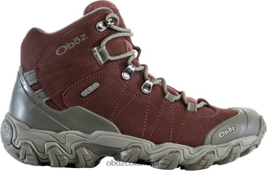 zapatos co Oboz mujer bridger medio impermeable puerto PV48V4132