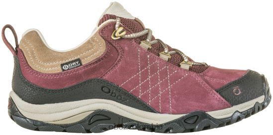 zapatos co Oboz mujer zafiro baja resistencia al agua muchachos PV48V4166