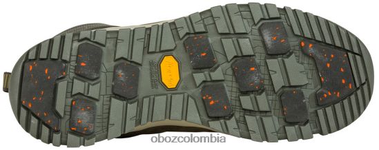 zapatos co Oboz hombres andesita con aislamiento medio impermeable gris PV48V463