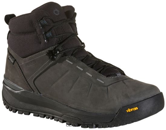 zapatos co Oboz hombres andesita con aislamiento medio impermeable hierro PV48V462