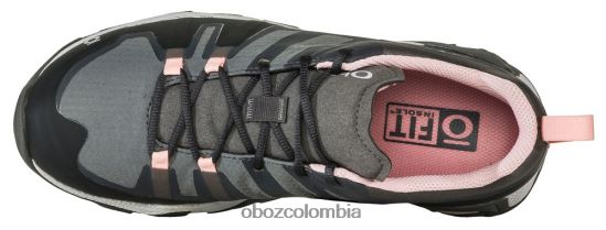 zapatos co Oboz hombres arete bajo impermeable cuervo PV48V4203