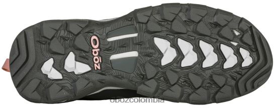 zapatos co Oboz hombres arete bajo impermeable cuervo PV48V4203