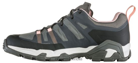 zapatos co Oboz hombres arete bajo impermeable cuervo PV48V4203