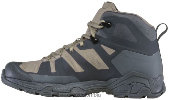 zapatos co Oboz hombres arete medio impermeable deslizamiento de montaña PV48V4201