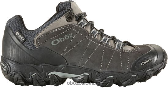 zapatos co Oboz hombres bridger bajo impermeable sombra dk PV48V433