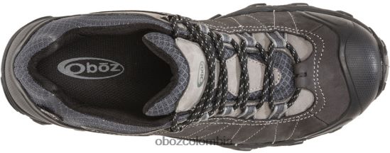 zapatos co Oboz hombres bridger bajo impermeable sombra dk PV48V433