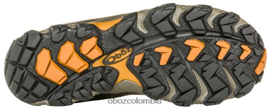 zapatos co Oboz hombres bridger medio impermeable Sudán PV48V435