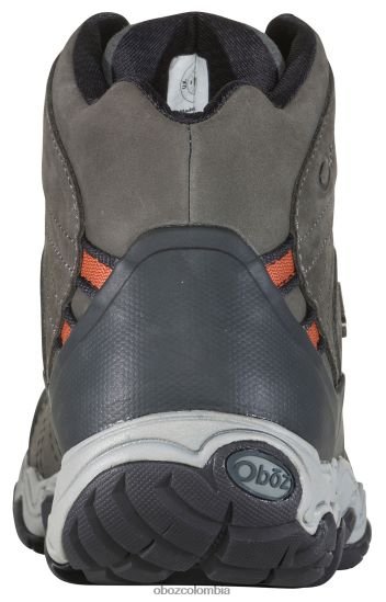 zapatos co Oboz hombres bridger medio impermeable cuervo PV48V436