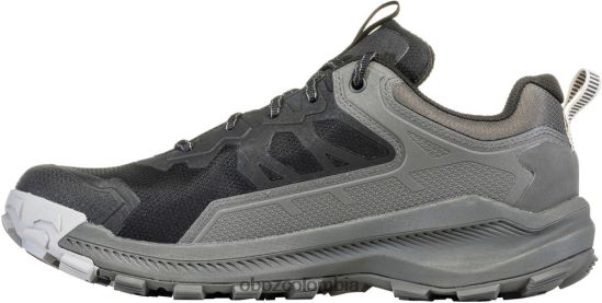 zapatos co Oboz hombres catabático bajo impermeable Mar Negro PV48V42
