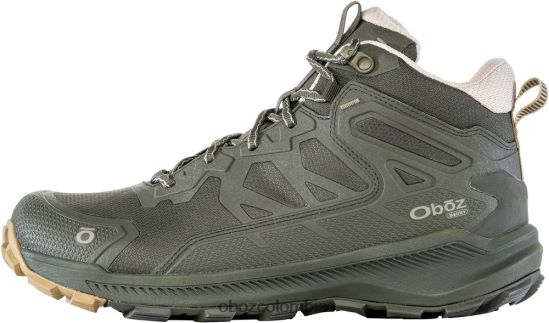 zapatos co Oboz hombres catabático medio impermeable hojas perennes PV48V47