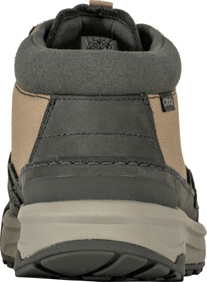 zapatos co Oboz hombres chukker burke nimbo gris PV48V451