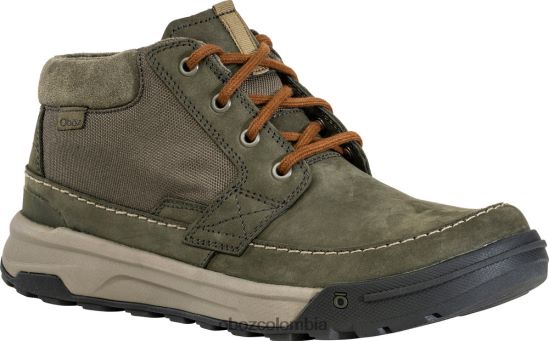 zapatos co Oboz hombres chukker burke verde nori PV48V452