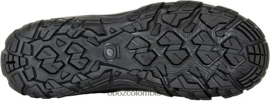 zapatos co Oboz hombres diente de sierra x medio Mar Negro PV48V425