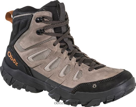 zapatos co Oboz hombres diente de sierra x medio deslizamiento de montaña PV48V424