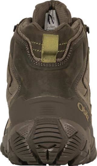 zapatos co Oboz hombres diente de sierra x medio impermeable barro verde PV48V420