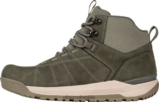 zapatos co Oboz hombres shedhorn con aislamiento medio impermeable hojas perennes PV48V465