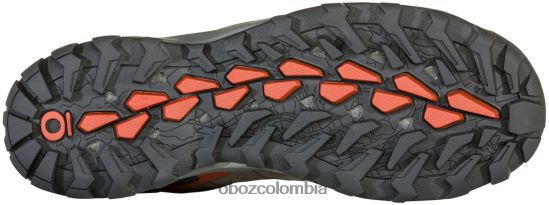 zapatos co Oboz hombres sypes bajo cuero impermeable acero PV48V444