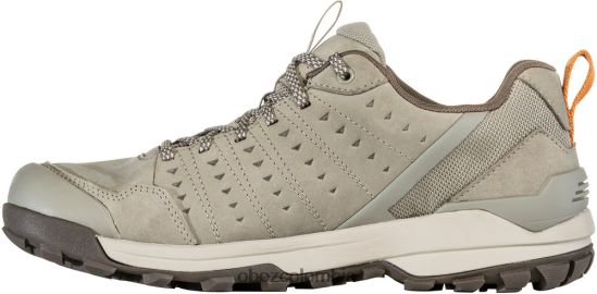 zapatos co Oboz hombres sypes bajo cuero impermeable salvadera PV48V446