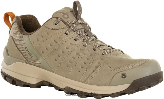 zapatos co Oboz hombres sypes bajo cuero impermeable salvadera PV48V446