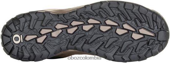 zapatos co Oboz hombres sypes cuero medio impermeable salvadera PV48V441
