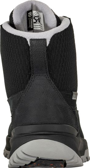 zapatos co Oboz mujer Jourdain medio aislado impermeable Mar Negro PV48V4182